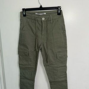 green cargo pants